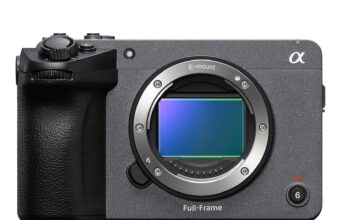 Sony FX5 Cinema Camera Brings Open Gate And Internal 5K RAW Sony FX5 cinema camera front product view official press render
