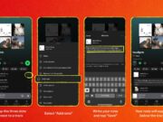 Spotify User Notes Let You Caption Songs in Playlists Spotify User Notes feature UI showing a personal caption on a playlist track