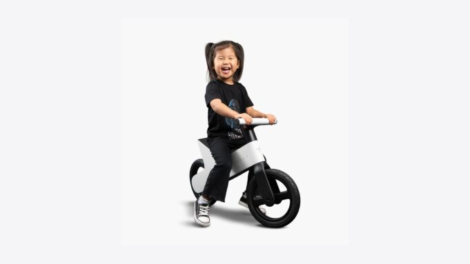 Tesla Balance Bike for Kids Hits Shop at $225, Sells Out Tesla Balance Bike for Kids magnesium trainer product photo