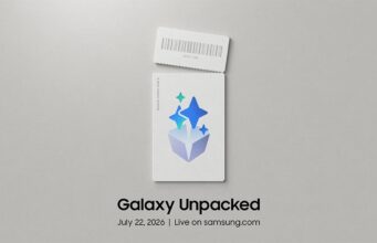 Samsung Galaxy Unpacked Is Set for July 22 in London Samsung Galaxy Unpacked July 2026 invitation: A New Shape Unfolds