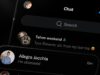 XChat Android App Arrives With Encrypted DMs, Calls, and 2GB File Sharing XChat Android app inbox showing the Chat header, search bar, and encrypted conversations in dark mode