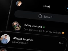 XChat Android App Arrives With Encrypted DMs, Calls, and 2GB File Sharing XChat Android app inbox showing the Chat header, search bar, and encrypted conversations in dark mode