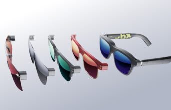 XREAL a01+ AR Glasses Arrive in the US at $299 With a 147-Inch Virtual Screen X By XREAL a01+ AR glasses shown with five interchangeable front frames in different colors