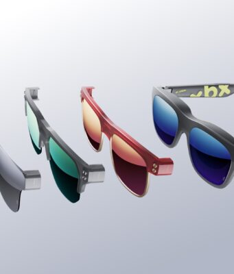 XREAL a01+ AR Glasses Arrive in the US at $299 With a 147-Inch Virtual Screen X By XREAL a01+ AR glasses shown with five interchangeable front frames in different colors