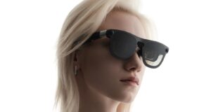 XREAL Aura Founder Pass Sells Out in 36 Hours XREAL Aura Android XR glasses worn by a model, official press image