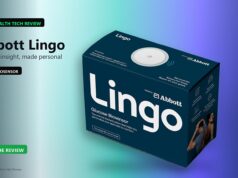 Abbott Lingo review: Why glucose insight matters to me Abbott Lingo review graphic featuring the 14-day glucose biosensor retail box