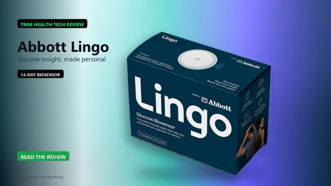Abbott Lingo review: Why glucose insight matters to me Abbott Lingo review graphic featuring the 14-day glucose biosensor retail box