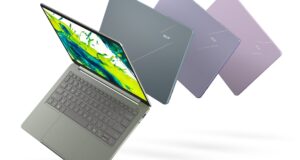 Acer Go Air Hits China as the Swift Air 14 Twin Acer Go Air four-color Swift Air 14 family lineup in sage, blue, pink, and purple