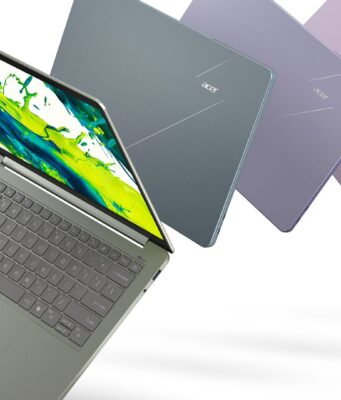 Acer Go Air Hits China as the Swift Air 14 Twin Acer Go Air four-color Swift Air 14 family lineup in sage, blue, pink, and purple