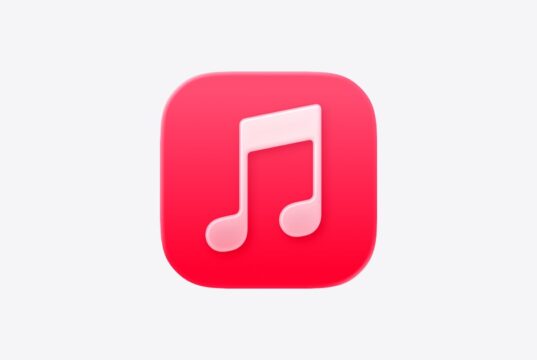 Apple Music app icon on a light background
