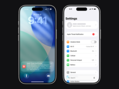 Apple Threat Notifications Warn Spyware Targets Apple Threat Notification banners on iPhone screens warning of a mercenary spyware attack