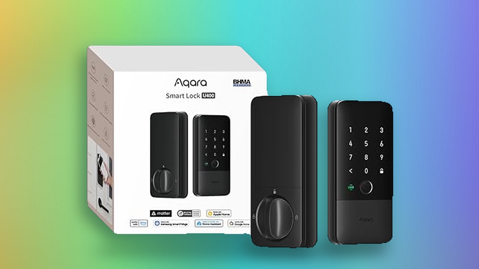 Aqara UWB Smart Lock U400 in a Tech My Money editorial product image