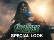 Avengers: Doomsday Special Look still of Robert Downey Jr. as Doctor Doom