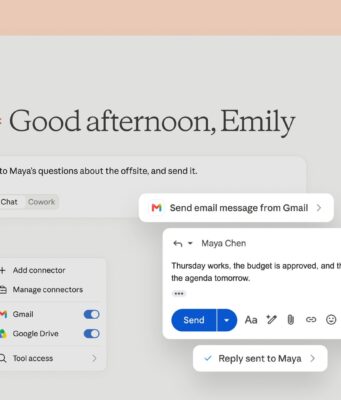 Claude Gmail Can Now Send, Reply, and Forward Messages Claude Gmail send and reply interface from Anthropic official announcement
