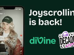 Divine app and Taco Bell public launch graphic