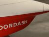 DoorDash Air aircraft nose with DoorDash branding from the official announcement