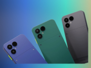 Fairphone Gen 6+ is now official in the US Fairphone Gen 6+ phones in Cobalt Blue, Forest Green, and Horizon Black on a colorful background