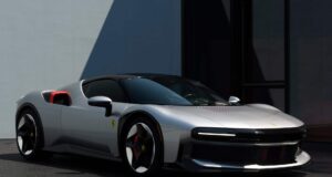 Ferrari CZ26 one-off in Argento Veloce, official press photo