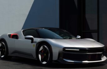 Ferrari CZ26 one-off in Argento Veloce, official press photo