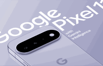 Google Pixel 11 in lavender with camera bar and Google Pixel 11 wordmark