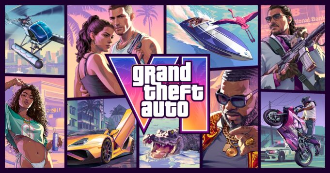 GTA 6 gameplay clips leak ahead of the August 27 look Official Grand Theft Auto VI key art from Rockstar Games