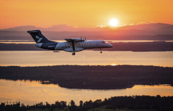 Heart Aerospace X1 First Flight: 27 Minutes on $5 Heart Aerospace X1 electric demonstrator in flight over upstate New York at dusk