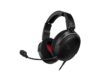 HyperX Cloud Alpha Air open-back gaming headset with detachable boom mic on white background