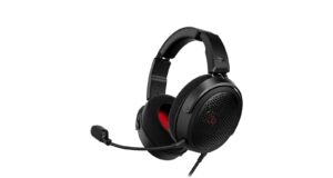 HyperX Cloud Alpha Air Open-Back Gaming Headset HyperX Cloud Alpha Air open-back gaming headset with detachable boom mic on white background