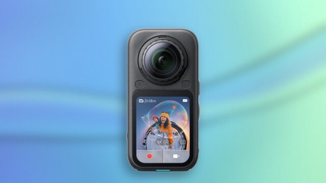 insta360-x6-mjherodeals Insta360 X6 8K 360 camera front product still
