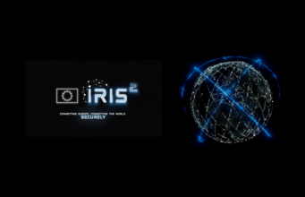 IRIS2: EU’s Starlink Rival Moves to Deployment IRIS2 secure connectivity logo with EU flag beside a connected globe with orbital arcs