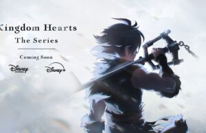 Kingdom Hearts Anime Greenlit for Disney+ and Disney Channel Official Kingdom Hearts The Series key art of a Keyblade wielder, coming soon to Disney Channel and Disney+