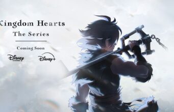 Kingdom Hearts Anime Greenlit for Disney+ and Disney Channel Official Kingdom Hearts The Series key art of a Keyblade wielder, coming soon to Disney Channel and Disney+