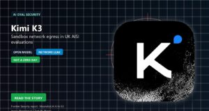 Kimi K3 official logo on dark HUD featured image for sandbox escape security report