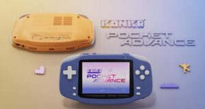 KONKR Pocket Advance handheld Game Boy Advance style remake by AYANEO