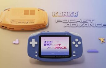 KONKR Pocket Advance handheld Game Boy Advance style remake by AYANEO