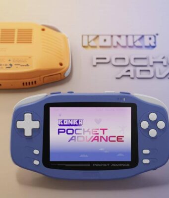 KONKR Pocket Advance Is AYANEO’s Game Boy Advance-Style Remake KONKR Pocket Advance handheld Game Boy Advance style remake by AYANEO