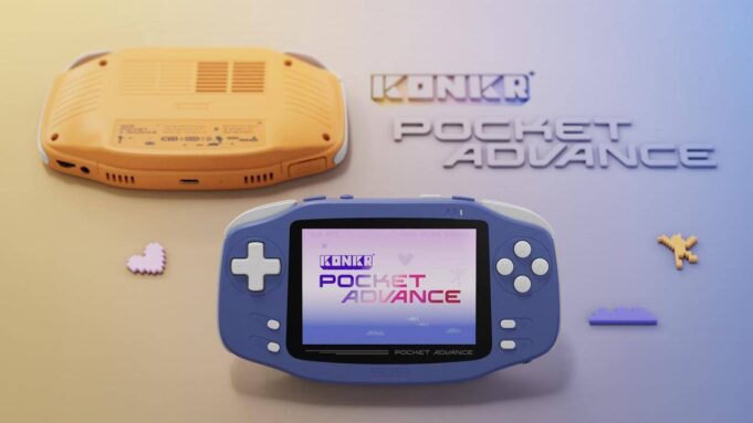 KONKR Pocket Advance Is AYANEO’s Game Boy Advance-Style Remake KONKR Pocket Advance handheld Game Boy Advance style remake by AYANEO