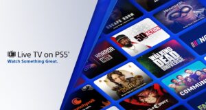 Live TV on PS5 Adds 100 Free Channels in the US Official Live TV on PS5 key art showing channel tiles for Crunchyroll, The Walking Dead, and more