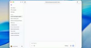 Meta AI on a Mac desktop with an Understanding account performance prompt