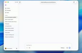 Meta AI Gets a Mac Desktop App for Small Businesses Meta AI on a Mac desktop with an Understanding account performance prompt