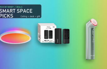 Nanoleaf and Aqara Apartment Tech Picks: 6 Smart Upgrades Smart Space Picks: Nanoleaf ceiling light, Aqara smart lock, and Nanoleaf light therapy wand