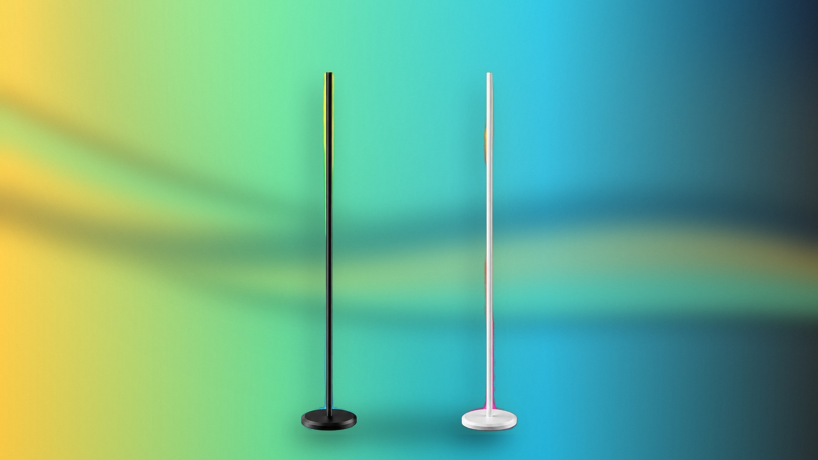 Nanoleaf Matter Smart Floor Lamp in a Tech My Money editorial product image