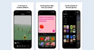 Meta Pocket App Opens to US Store Listings Three Meta Pocket App Store stills showing a gizmo feed, a prompt editor, and playlists
