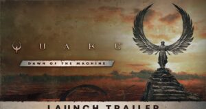 Quake Dawn of the Machine free 30th anniversary episode official trailer still from Bethesda Softworks