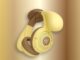 Razer Pompompurin Headset Heads to Target This Fall Razer Pompompurin headset full product view with floppy puppy ears on a yellow editorial background