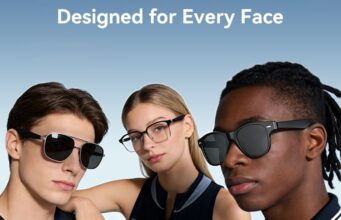 Rogbid VisionW smart glasses: $70, 39-day battery claim Rogbid VisionW smart glasses worn in three interchangeable frame styles