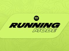 Spotify Running Mode official wordmark