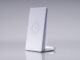 Starlink Mini X kit includes a Router Mini Starlink Router Mini standing on a metal kickstand