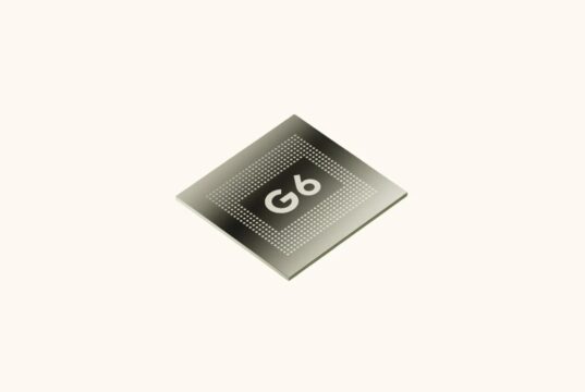 Tensor G6 chip from Google's Pixel 11 announcement