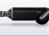 ASUS Oxiis E250G1 Intelligent Bike Booster shown in profile with its seatpost clamp and drive roller
